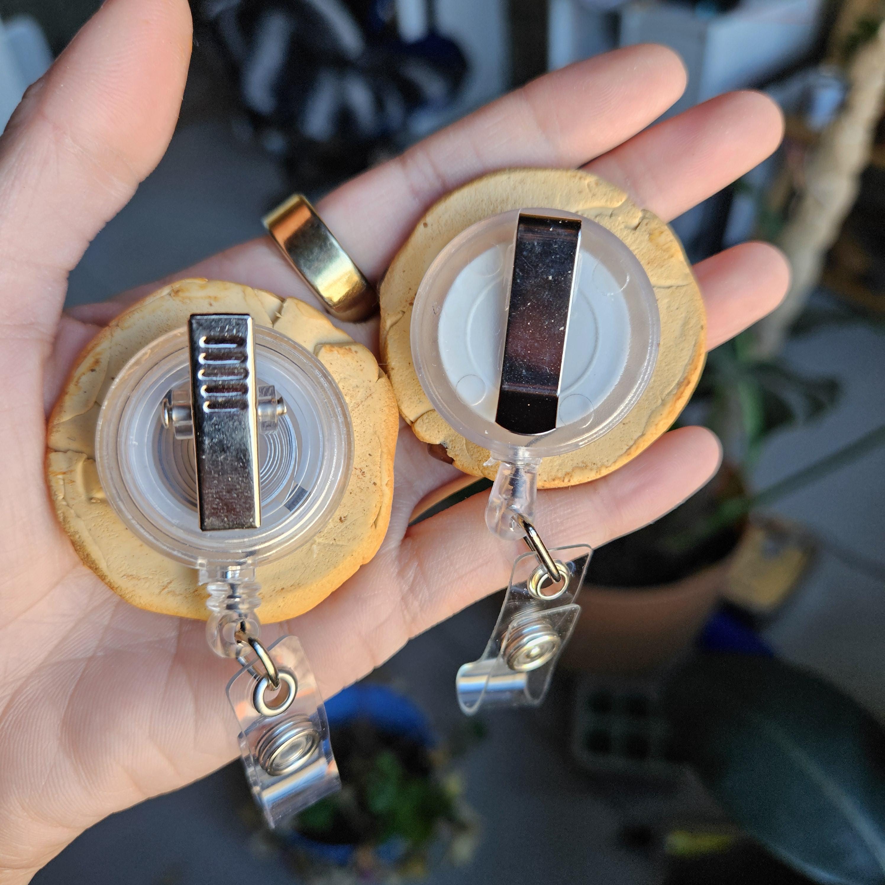 M&M Monster Cookie Badge Clip