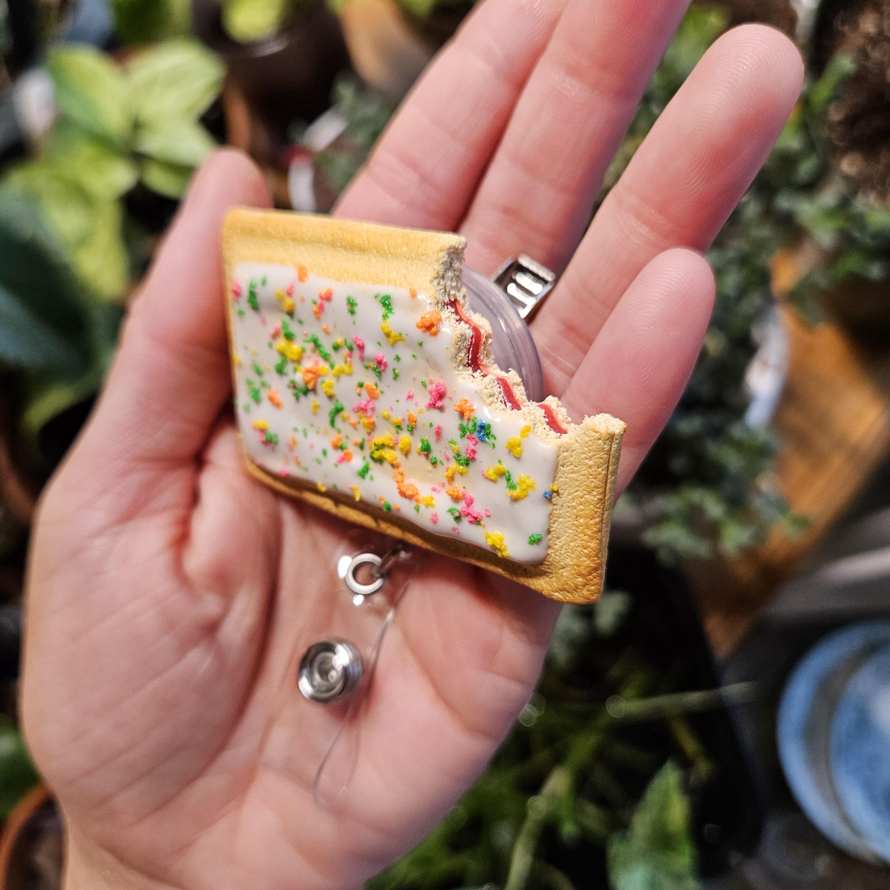 Strawberry Poptart Badge Reel
