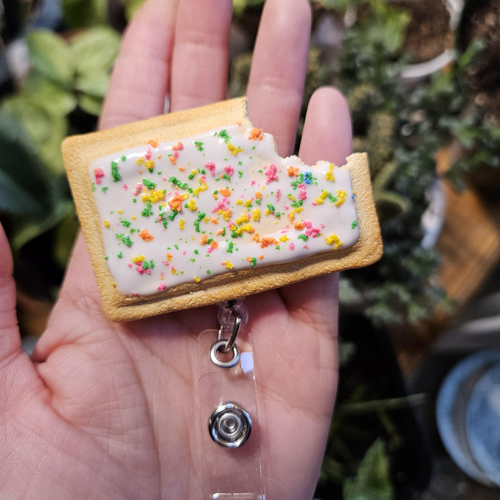 Strawberry Poptart Badge Reel