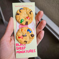 Polymer Clay M&M Cookie Magnet – Fridge, Locker, Office Decor