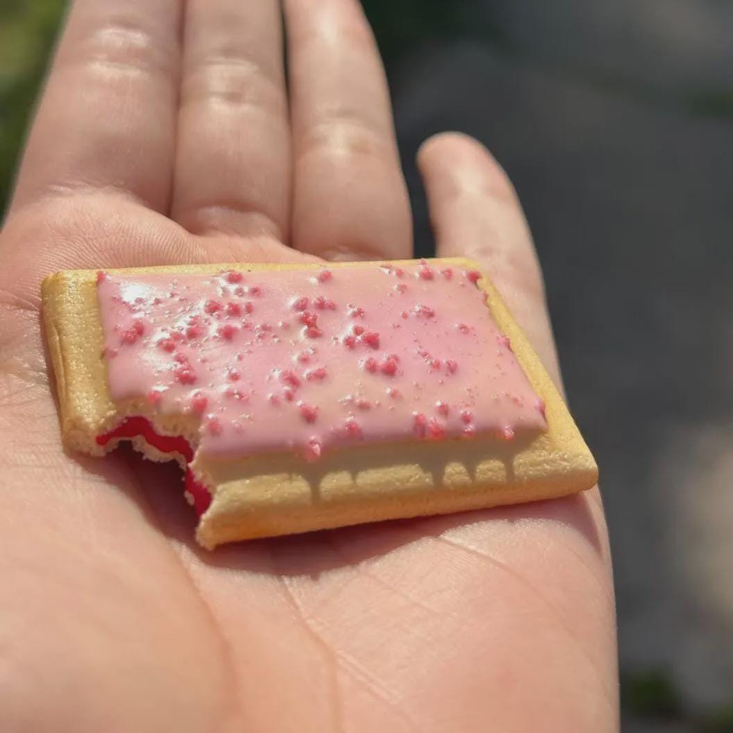 Miniature Pop-Tart Magnets