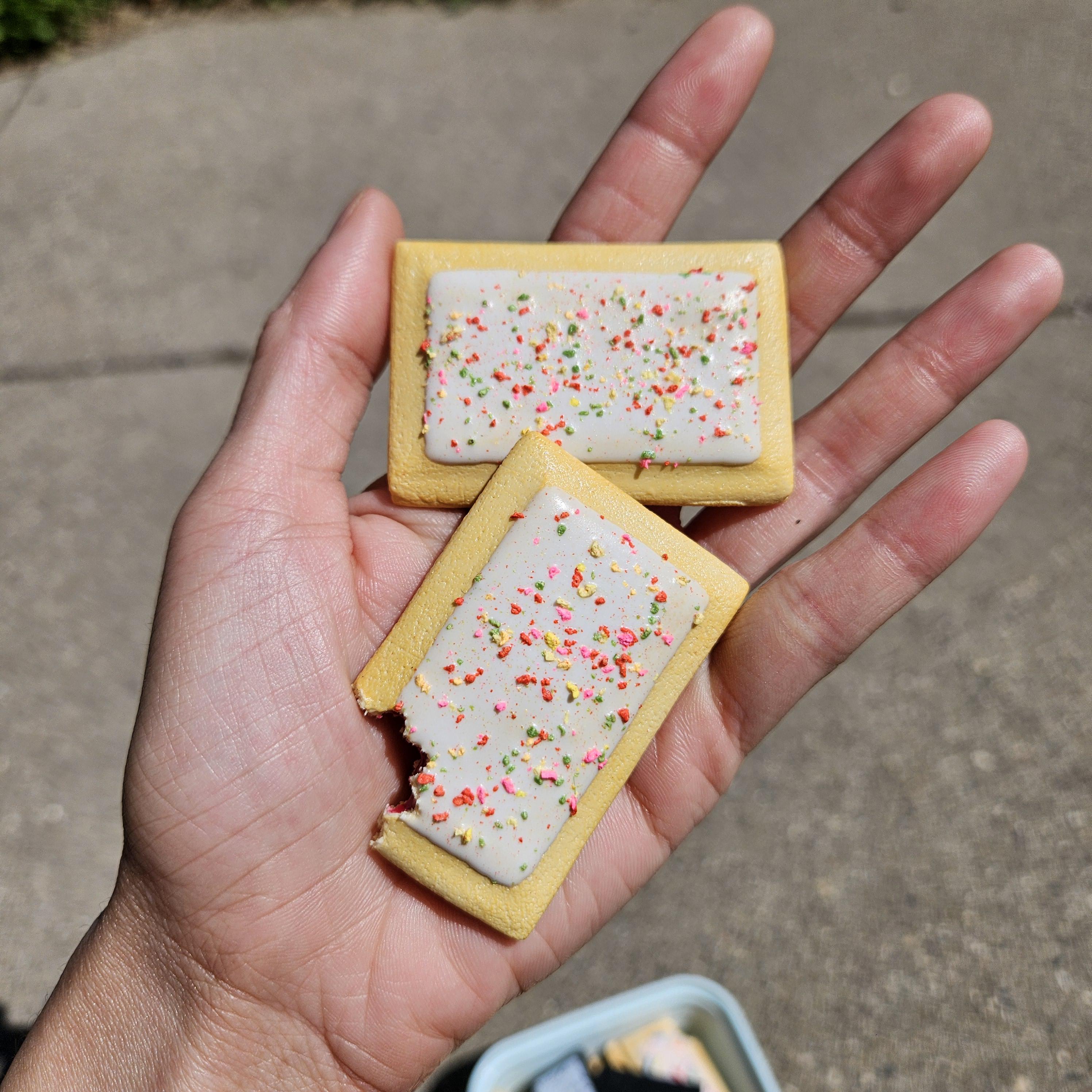 Miniature Pop-Tart Magnets
