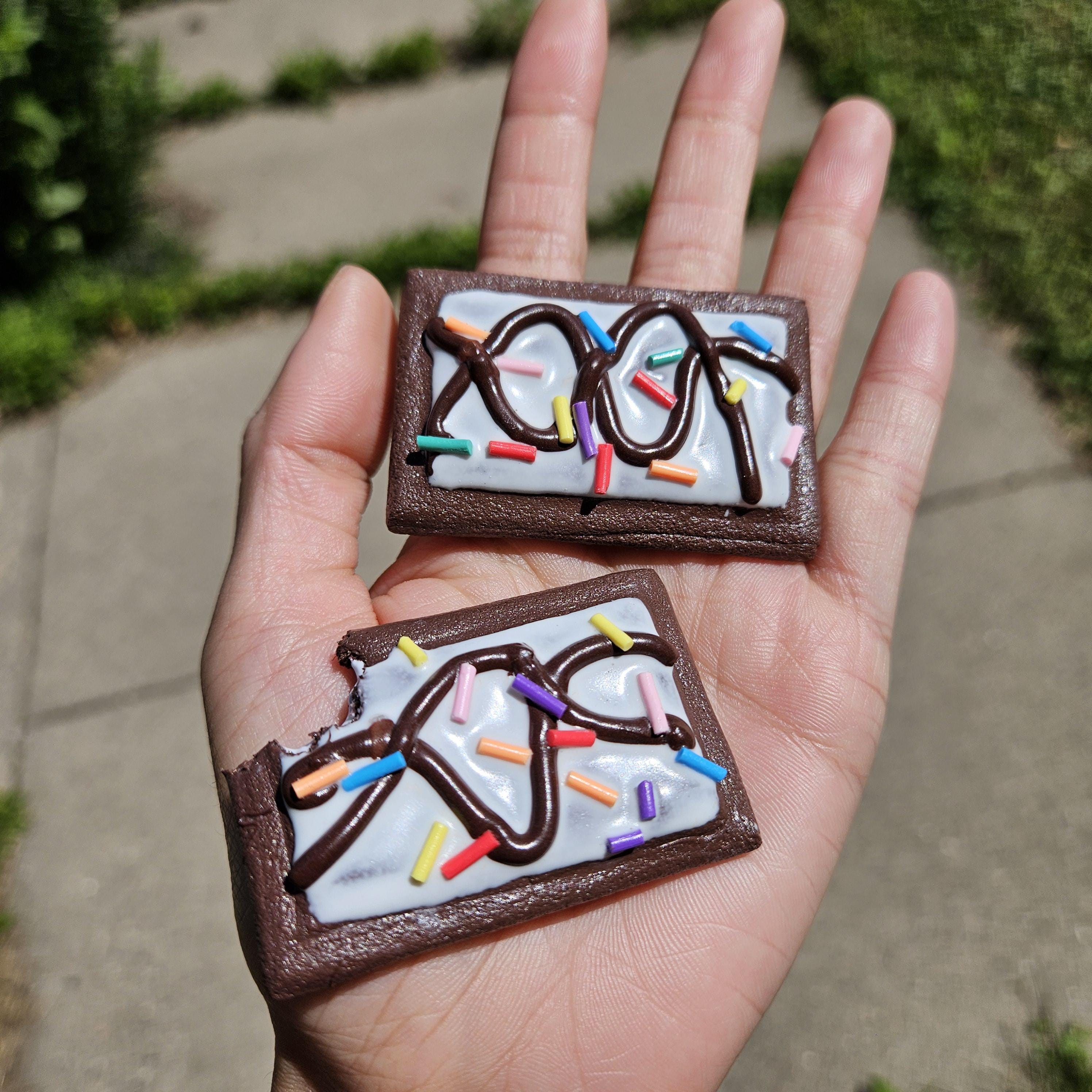 Miniature Pop-Tart Magnets