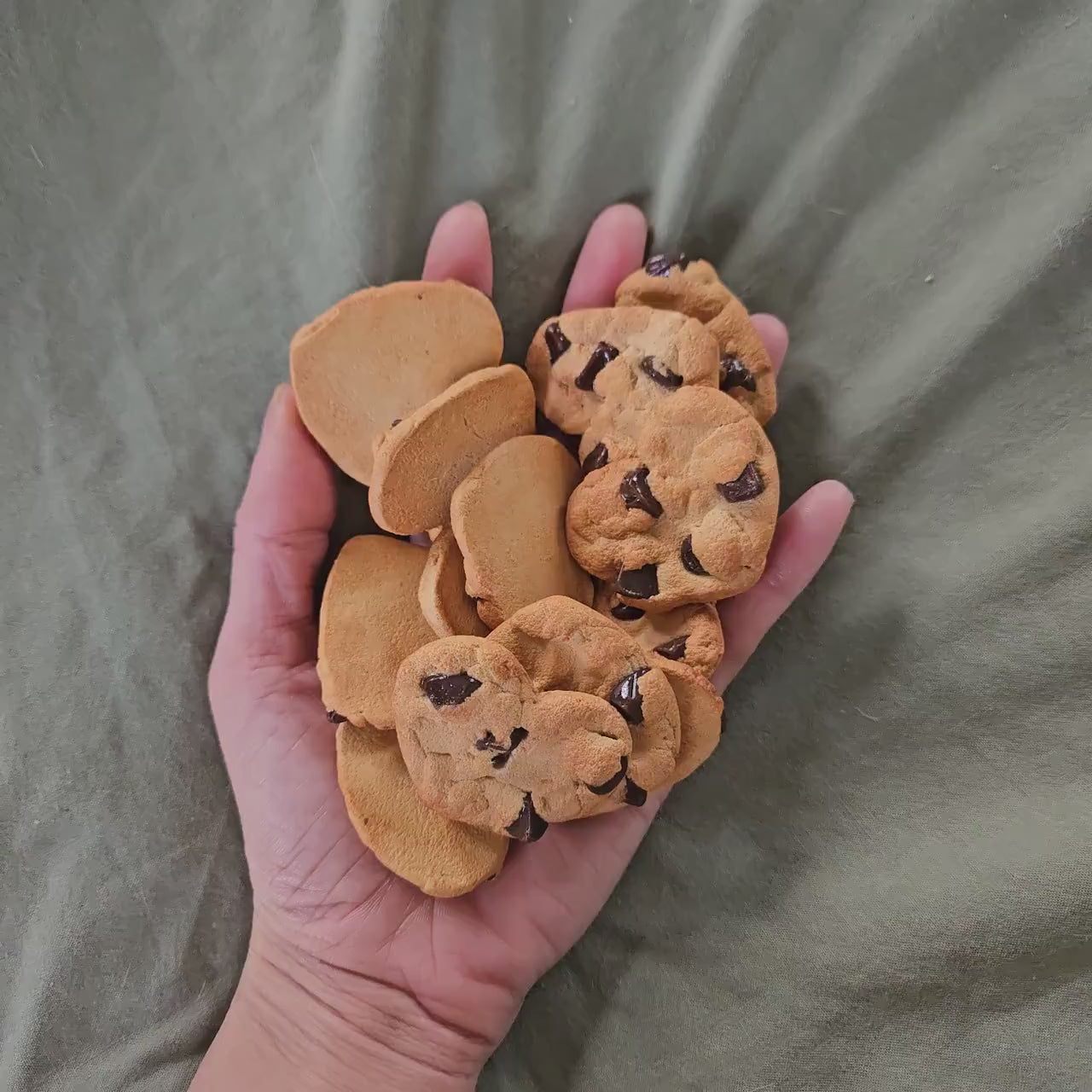 Chocolate Chip Cookie Fridge Magnet, Polymer Clay Food Decor, Mini Kitchen Accessory